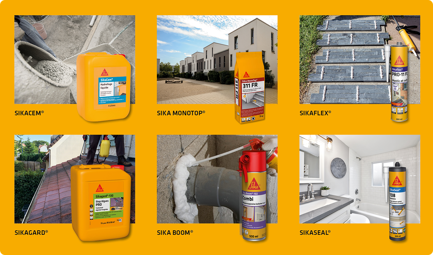 Gamme SIKA